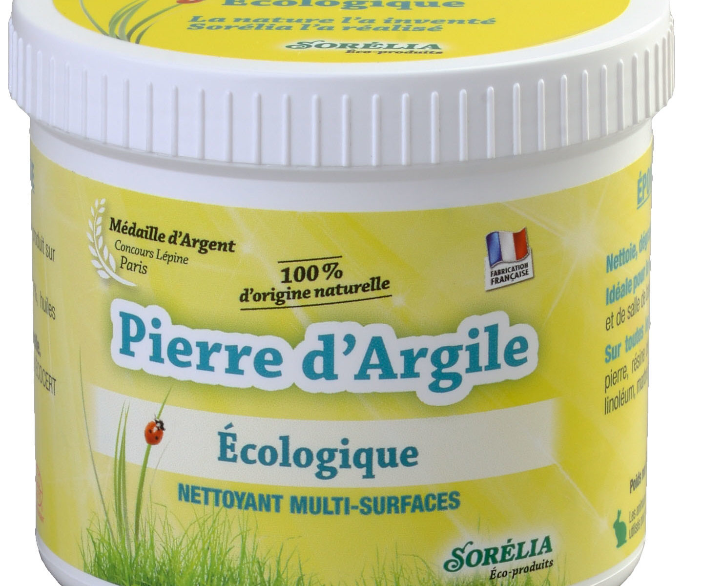Pierre d'argile blanche