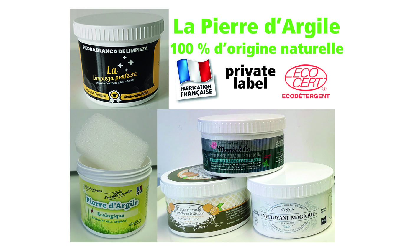 Pierre d'argile - Fabricant de la pierre d'argile blanche